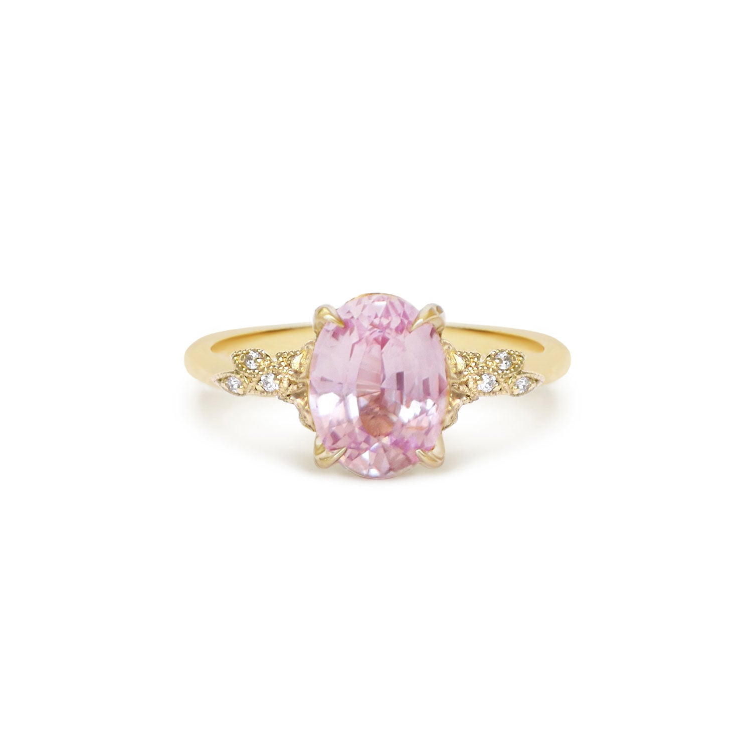 Wild Rose Diamond Ring