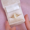 Antique Inspired Marquise-Cut Diamond Engagement Ring