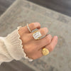 12.00 ctw Feather Emerald Cut Diamond Ring