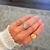 Oval Lilac Sapphire Wild Vine Ring