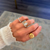 Split Shank Marquise Diamond Solitaire