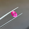 3.16 Oval Cut Opalescent Bright Pink Sapphire