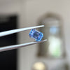 2.59 Emerald Cut Vibrant Blue Sapphire