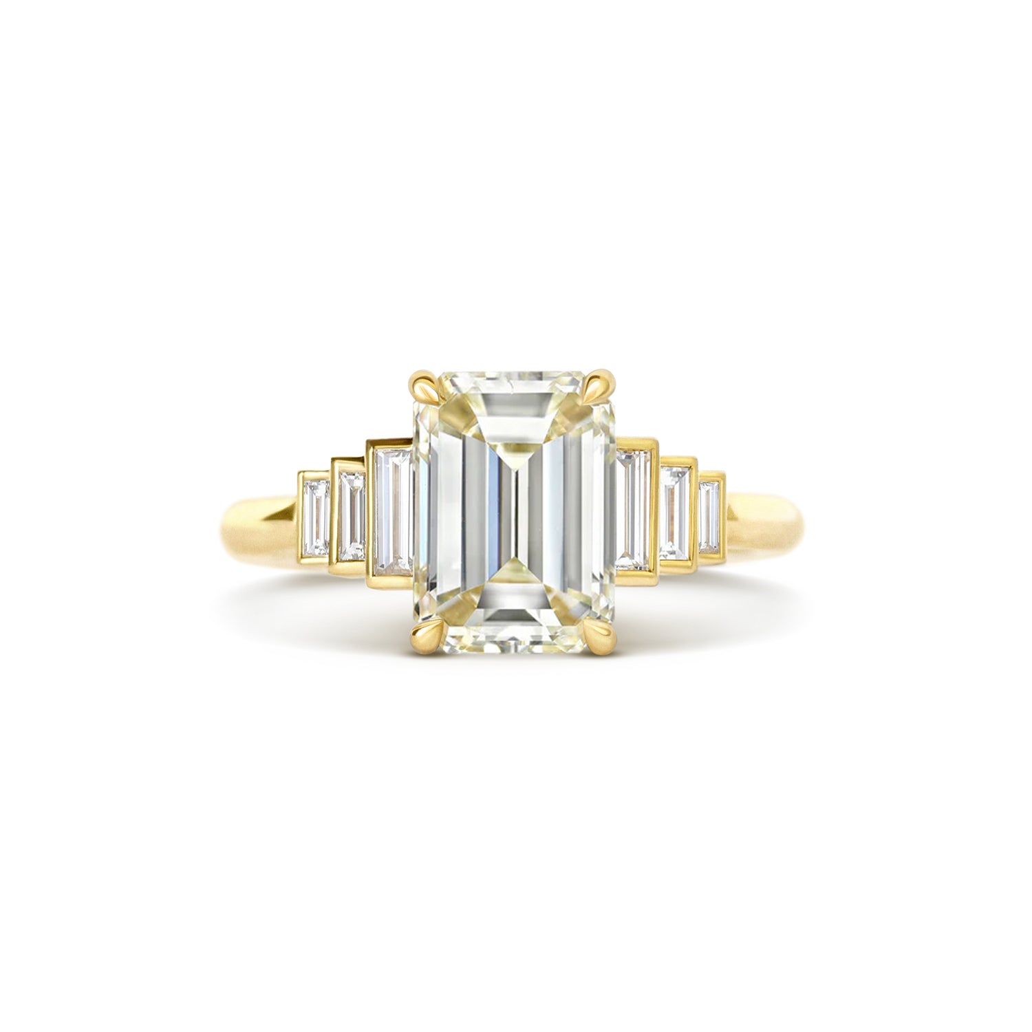 Mirror Diamond Ring