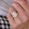 Oval Shape Ballerina Oval Diamond Mosaic Ring
