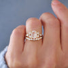 Marquise & Round Contour Band