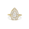 Pear Ballerina Diamond Mosaic Ring
