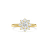 Custom Floral Cluster Ring