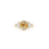 Bi-Color Montana Sapphire Sunrise Ring