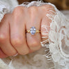 Oval Lilac Sapphire Wild Vine Ring