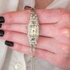 Antique Gruen Platinum 1.00 CTW Diamond Cocktail Watch