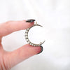 Antique Victorian Crescent Pendant