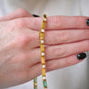 Vintage Tourmaline and Diamond Necklace