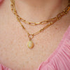 Opal Scarab Necklace