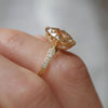 Starfall Champagne Marquise Diamond Ring