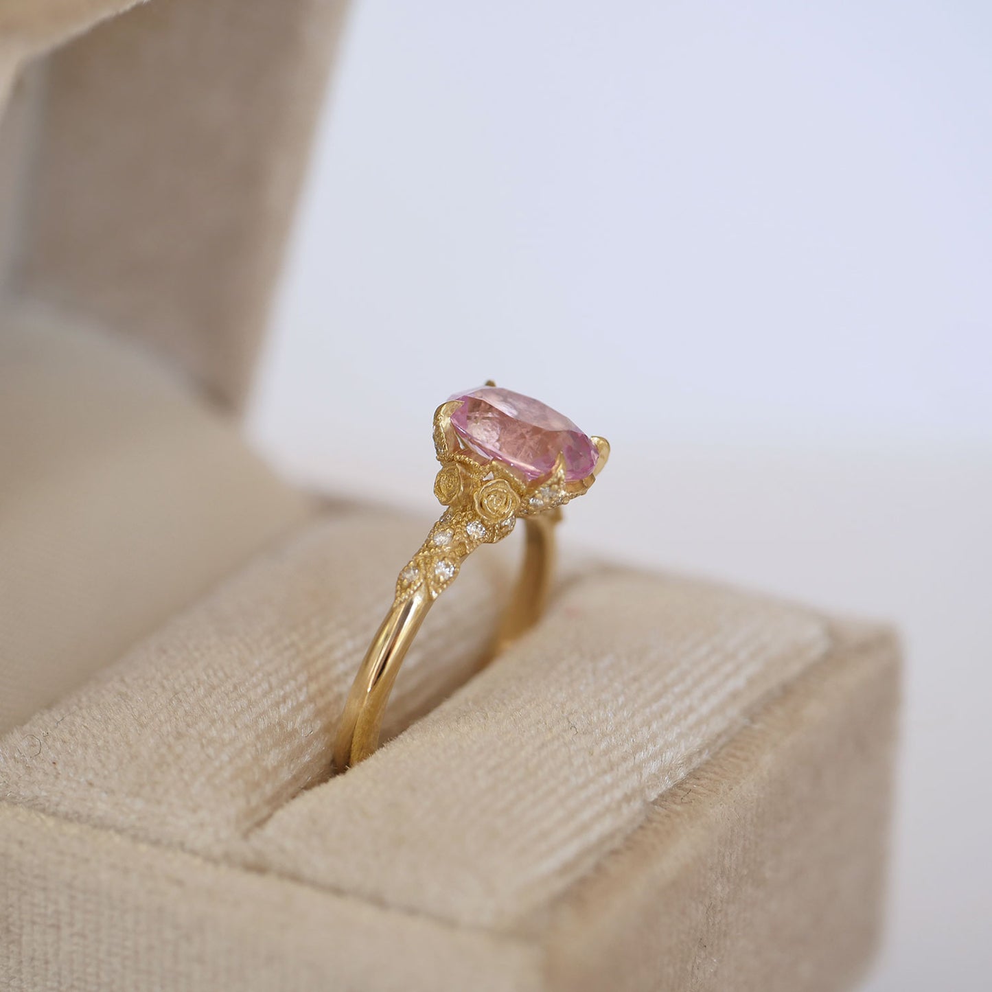 Wild Rose Diamond Ring