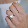 Round Pave Contour Band