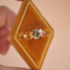 Sapphire Cluster Ring