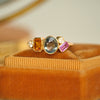 Sapphire Cluster Ring