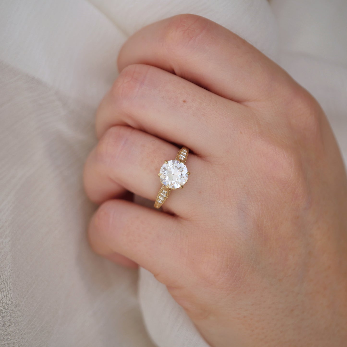 Starling Old European Cut Diamond Ring