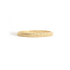 14k yellow gold delicate wind spiral wedding band