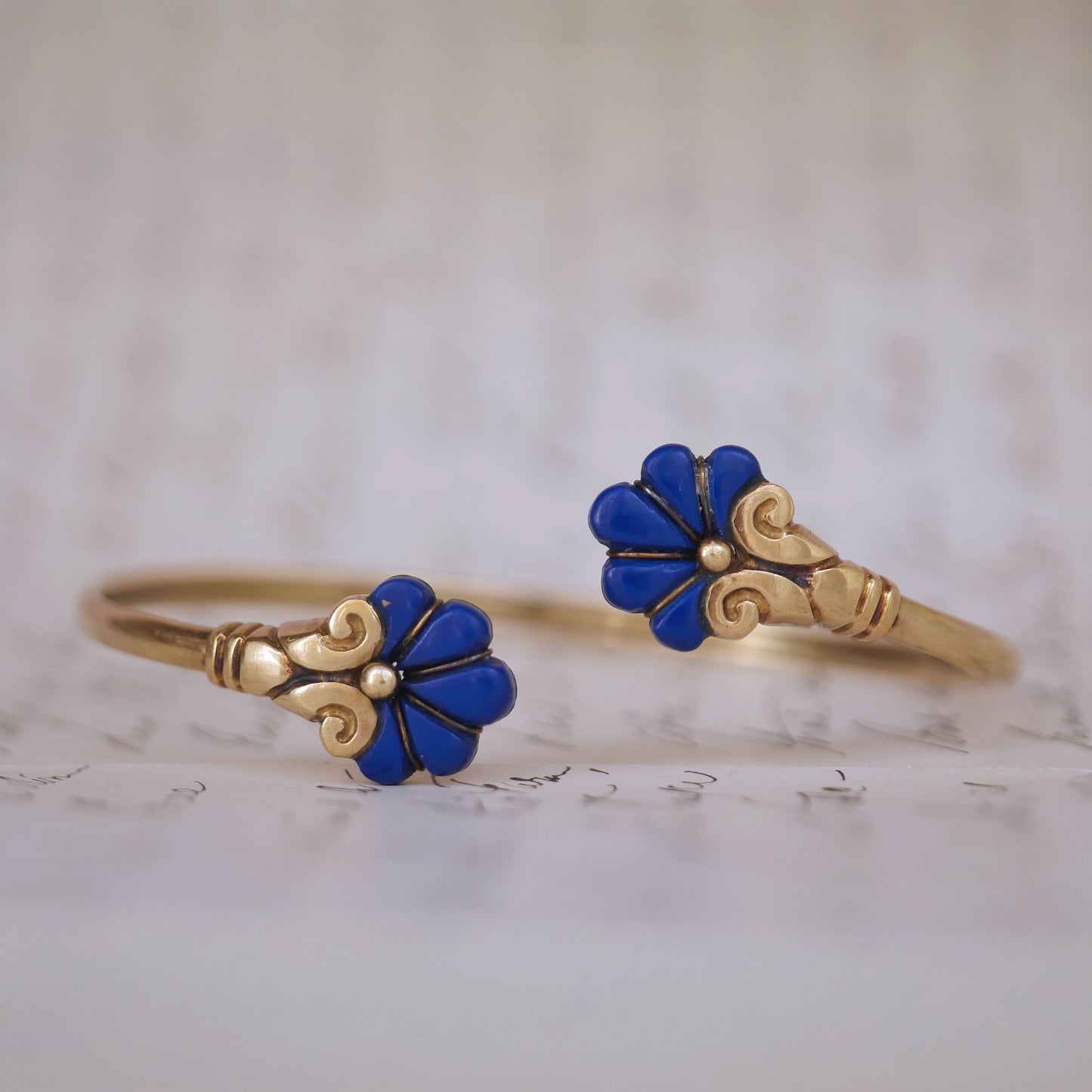 Vintage Lapis Cuff