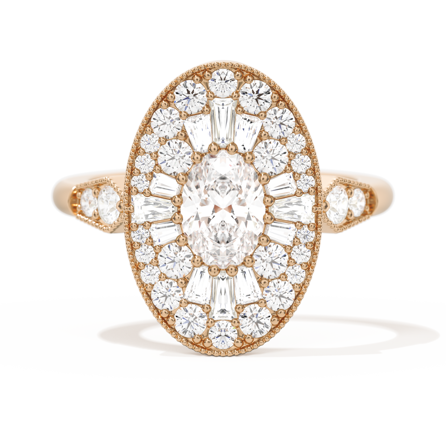 Oval Ballerina Oval Center