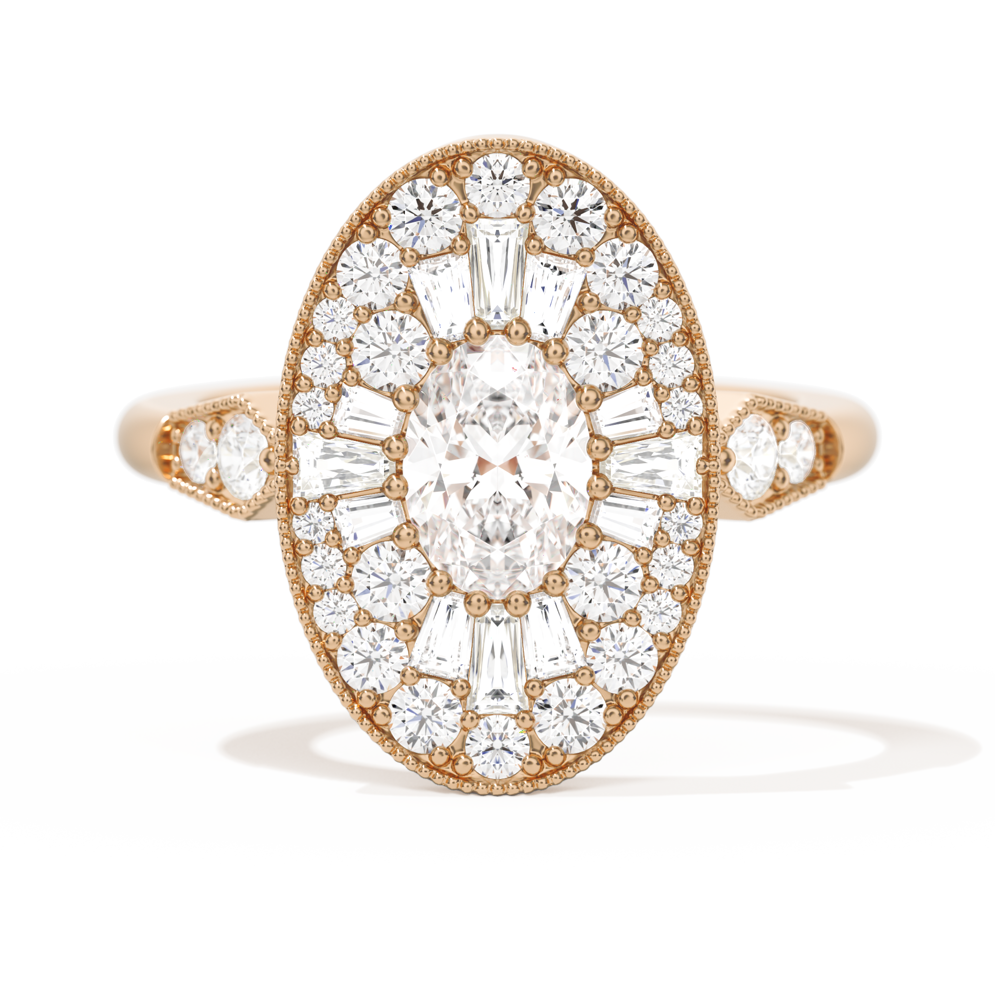 Oval Ballerina Oval Center