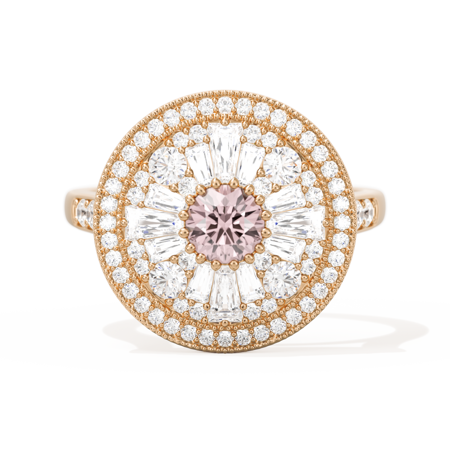 Ballerina Round with Halo