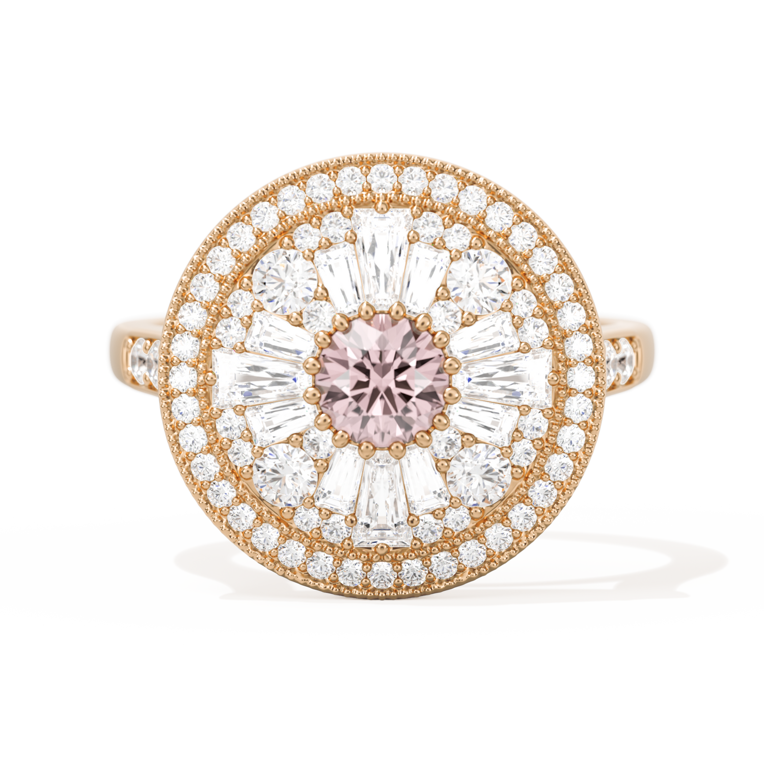 Ballerina Round with Halo