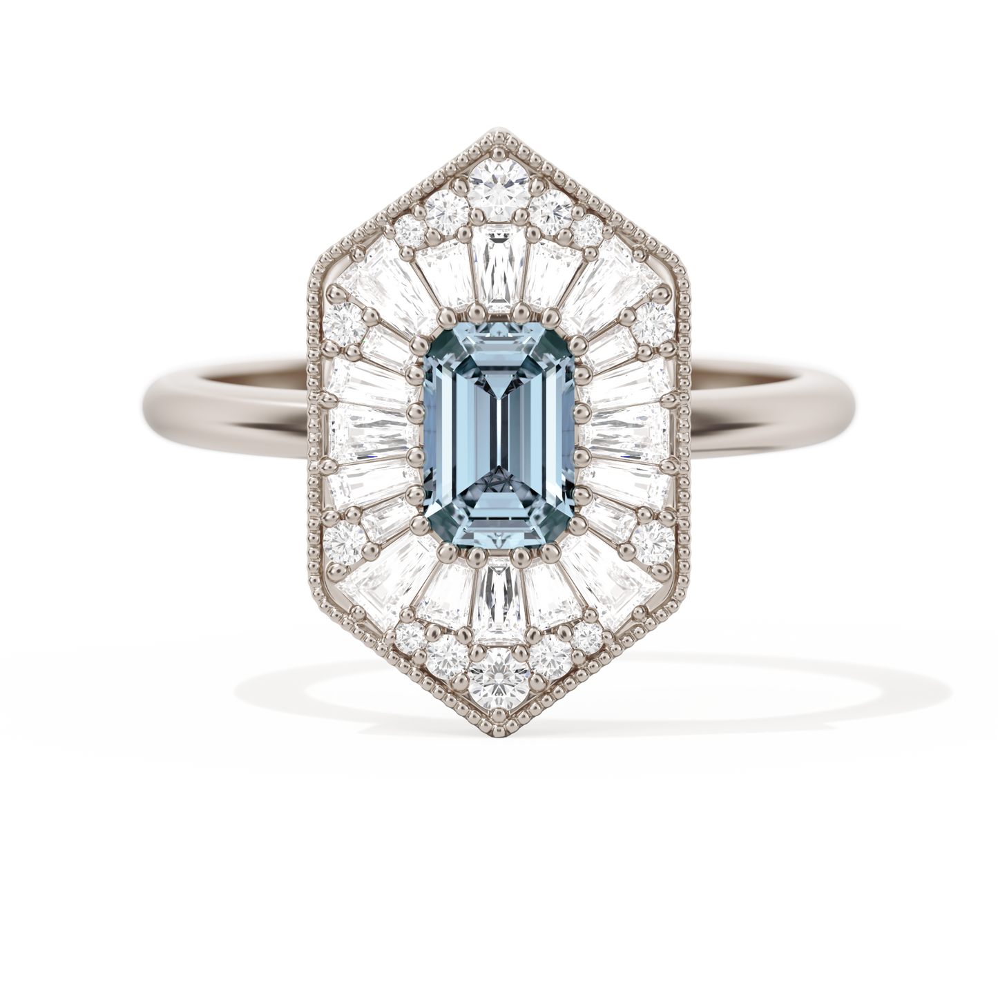 Ballerina Elongated Emerald
