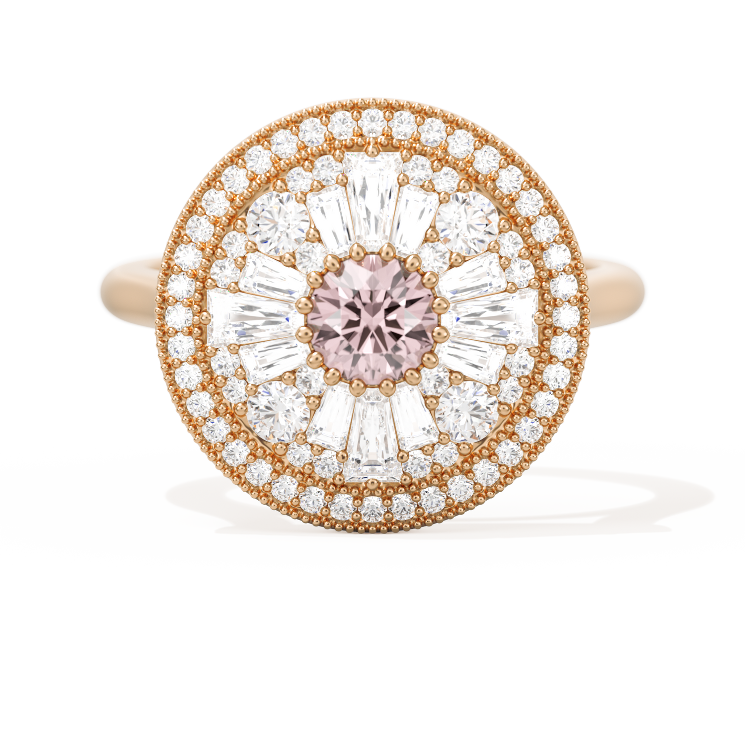 Ballerina Round with Halo