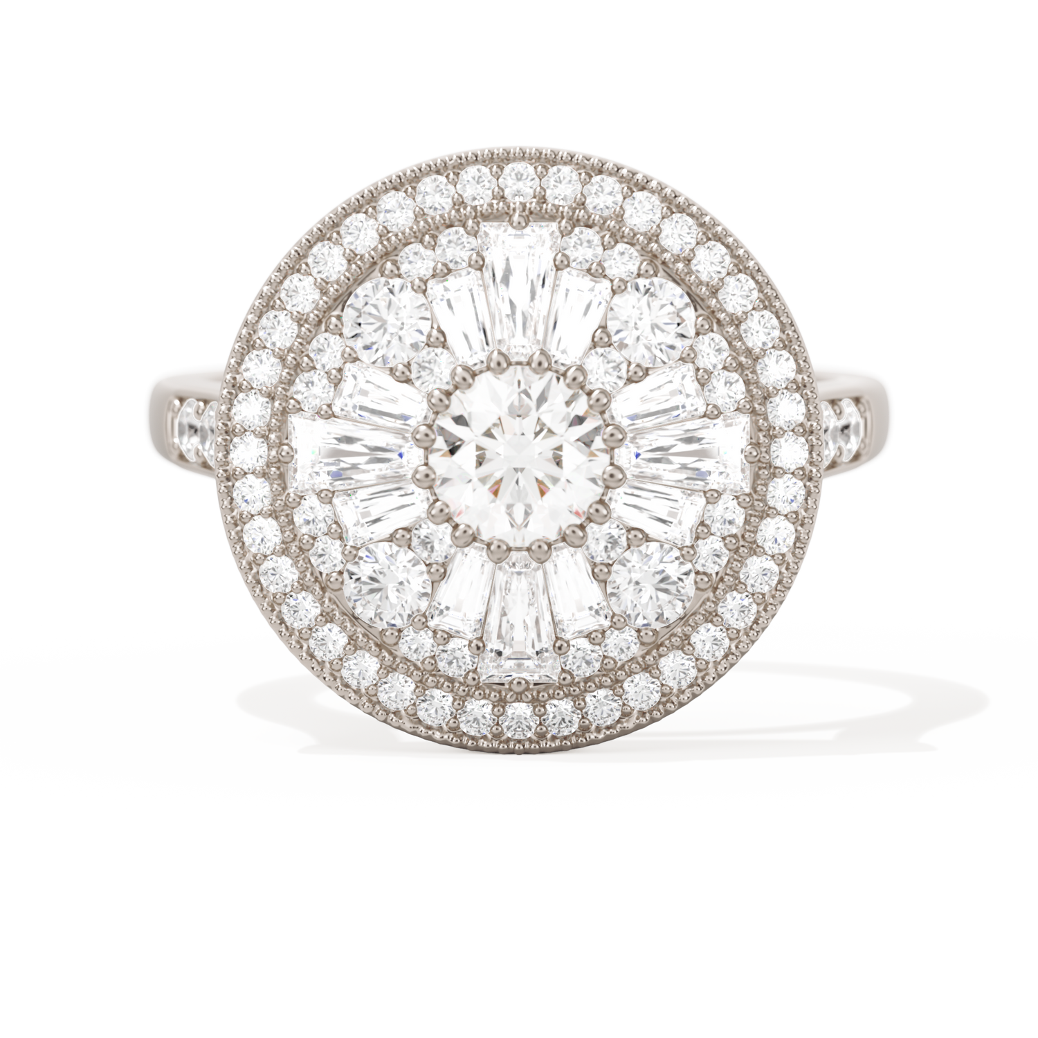 Ballerina Round with Halo