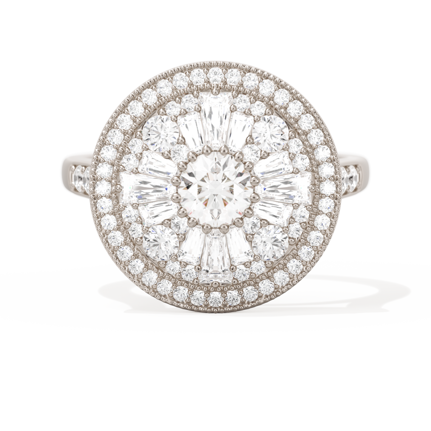 Ballerina Round with Halo