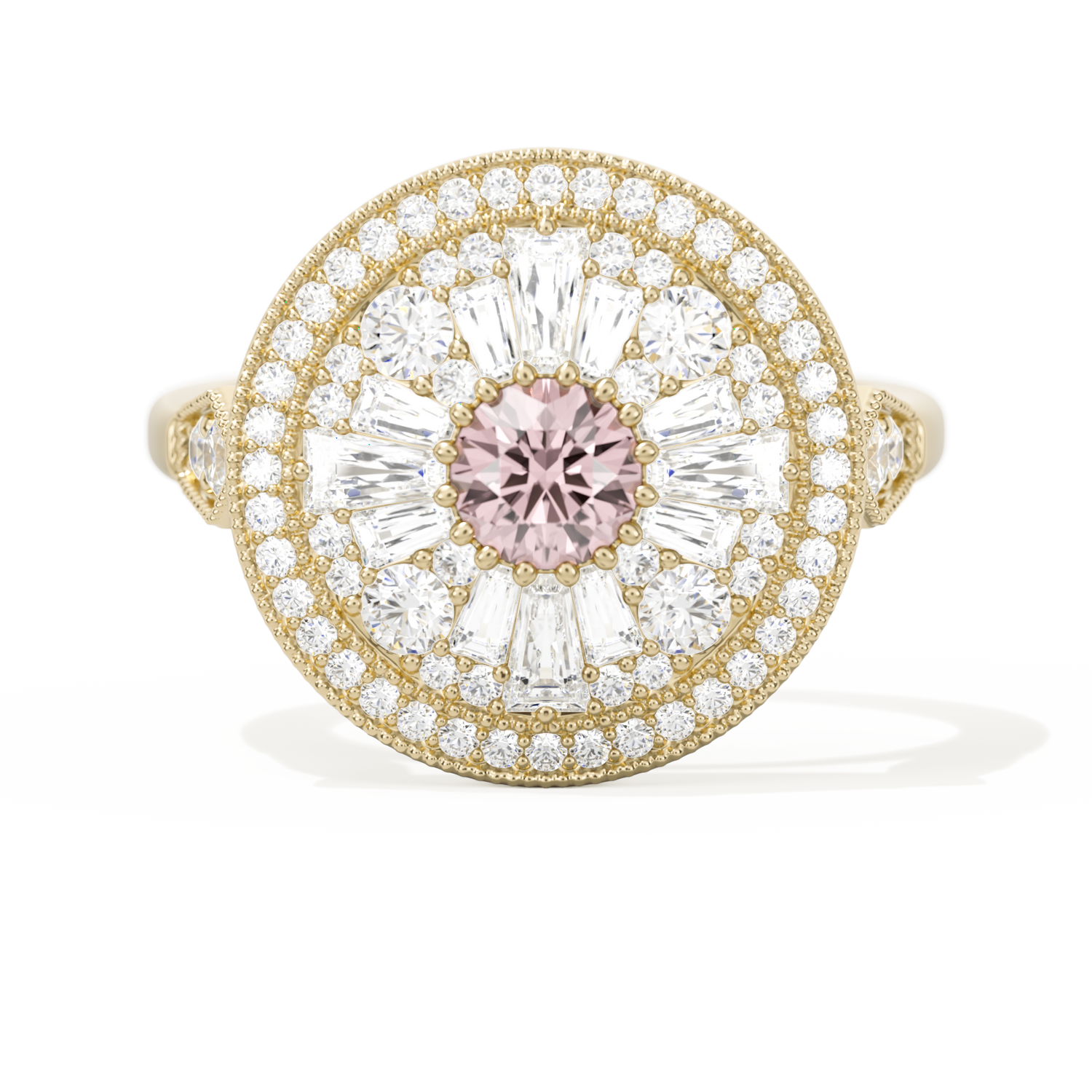 Ballerina Round with Halo