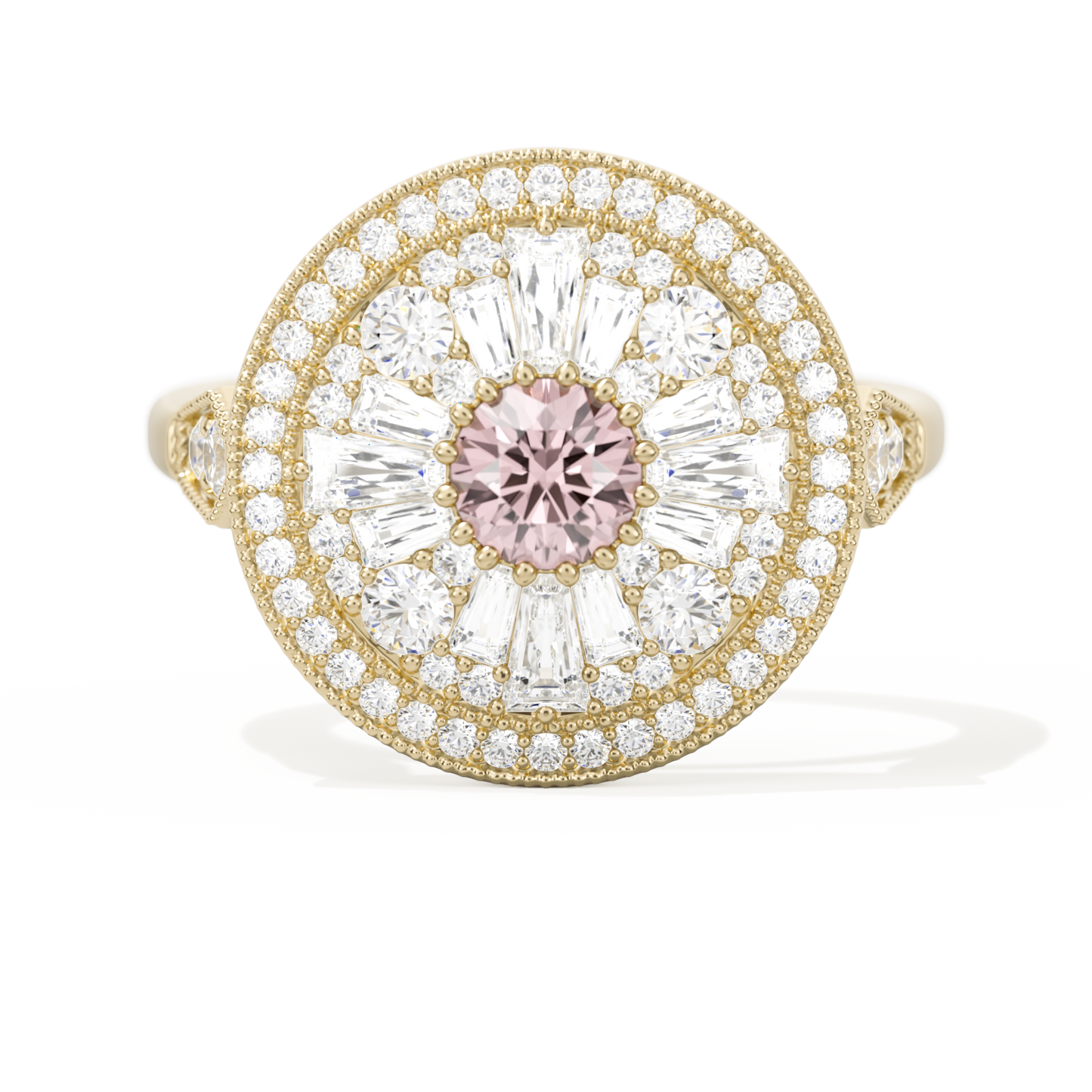 Ballerina Round with Halo