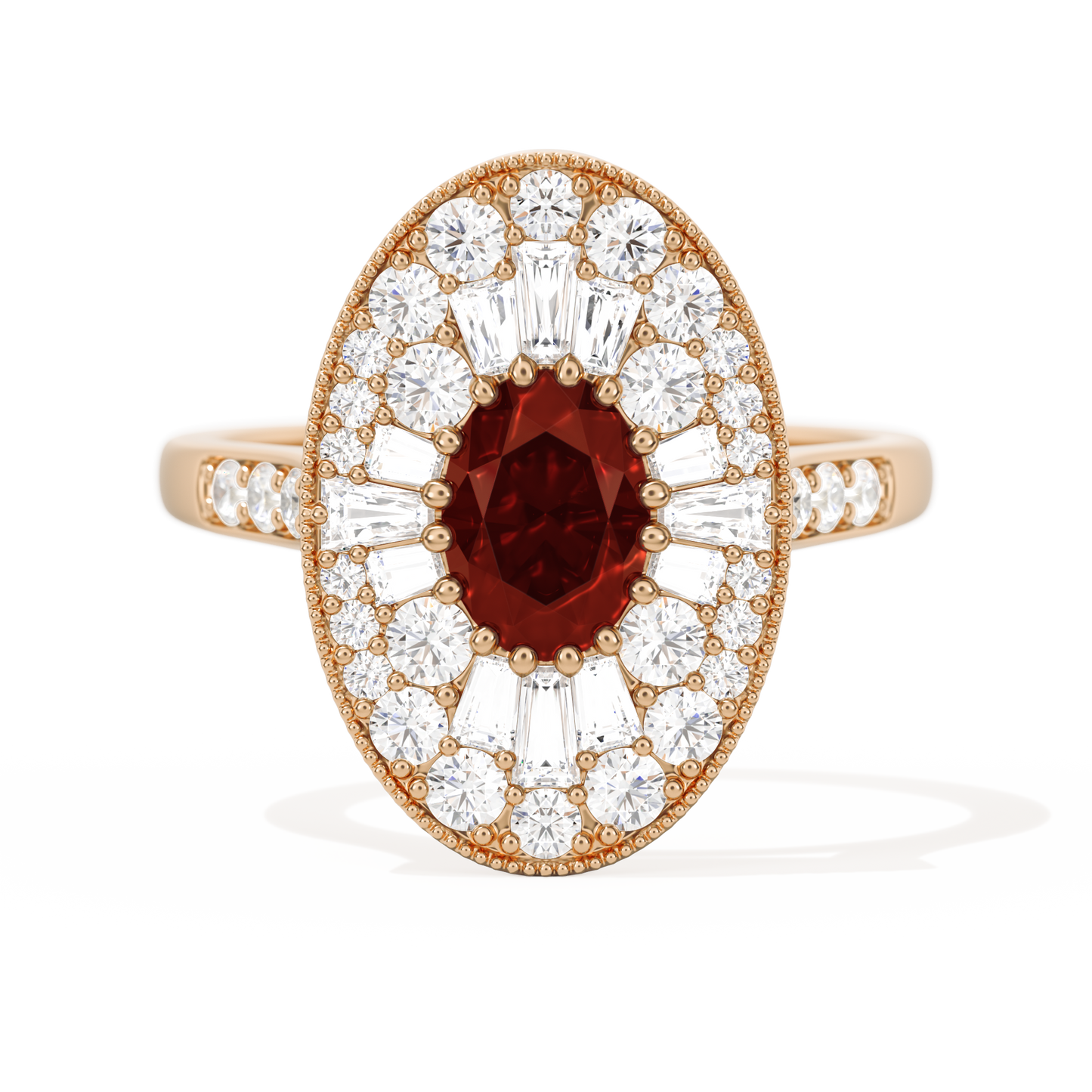Oval Ballerina Oval Center