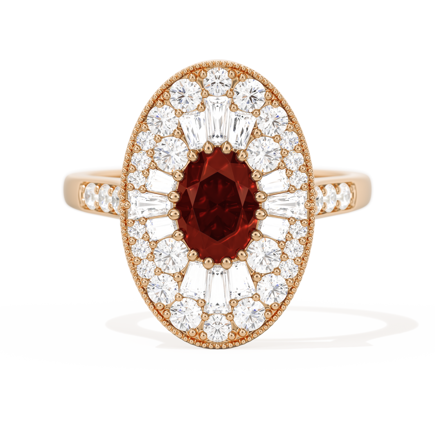 Oval Ballerina Oval Center