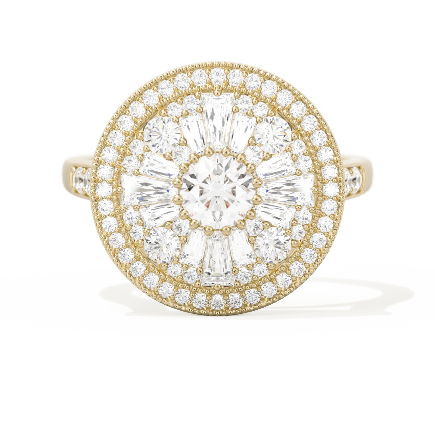 Ballerina Round with Halo