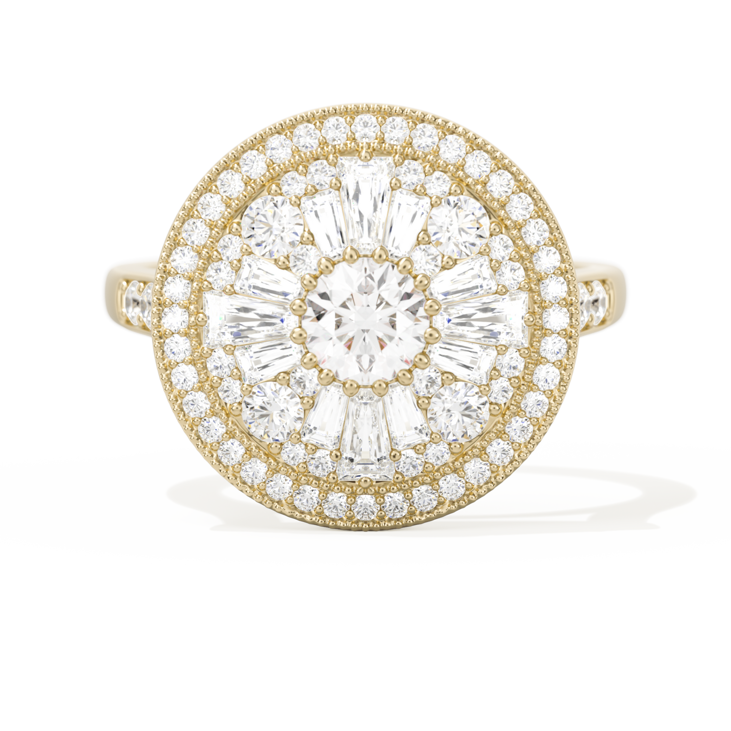 Ballerina Round with Halo