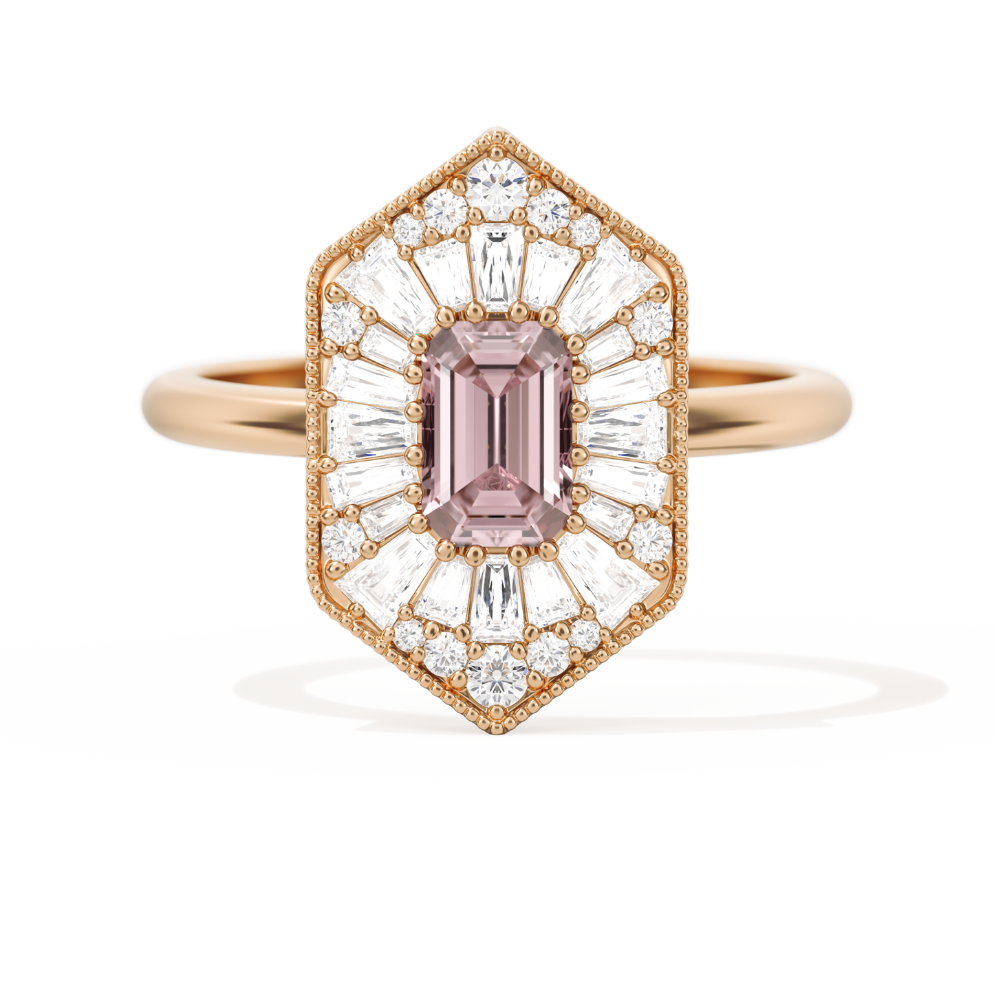 Ballerina Elongated Emerald
