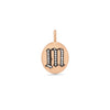 Antique Initial Pendant