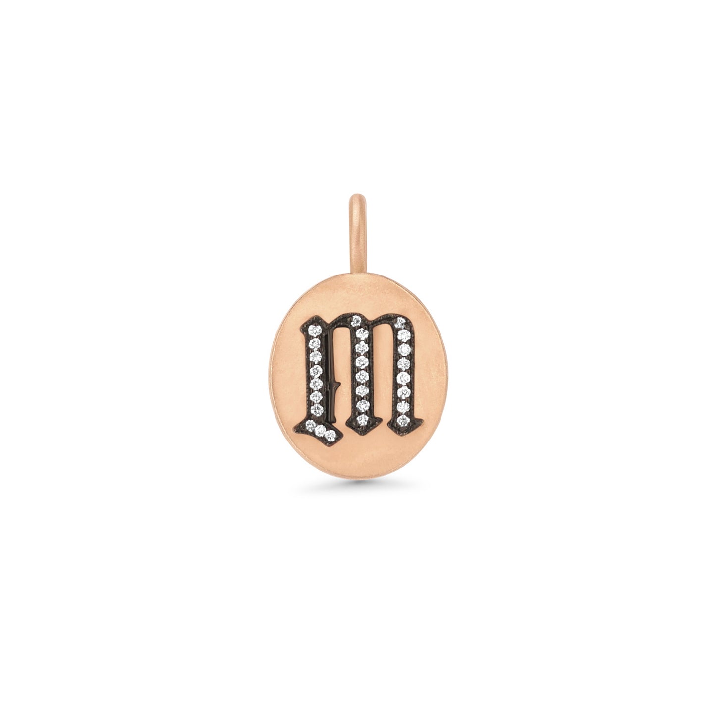 Antique Initial Pendant
