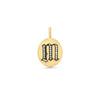 Antique Initial Pendant