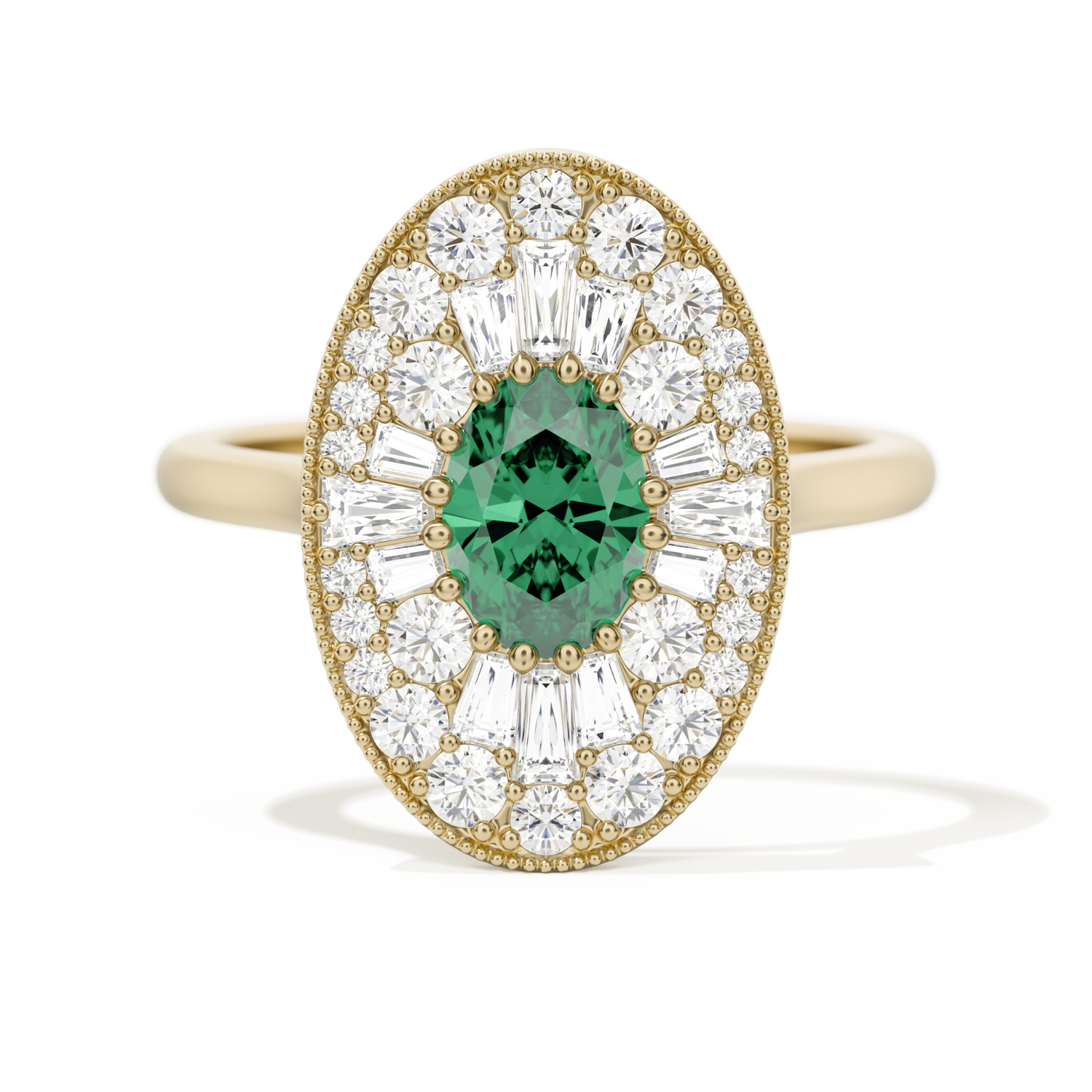 Oval Ballerina Oval Center