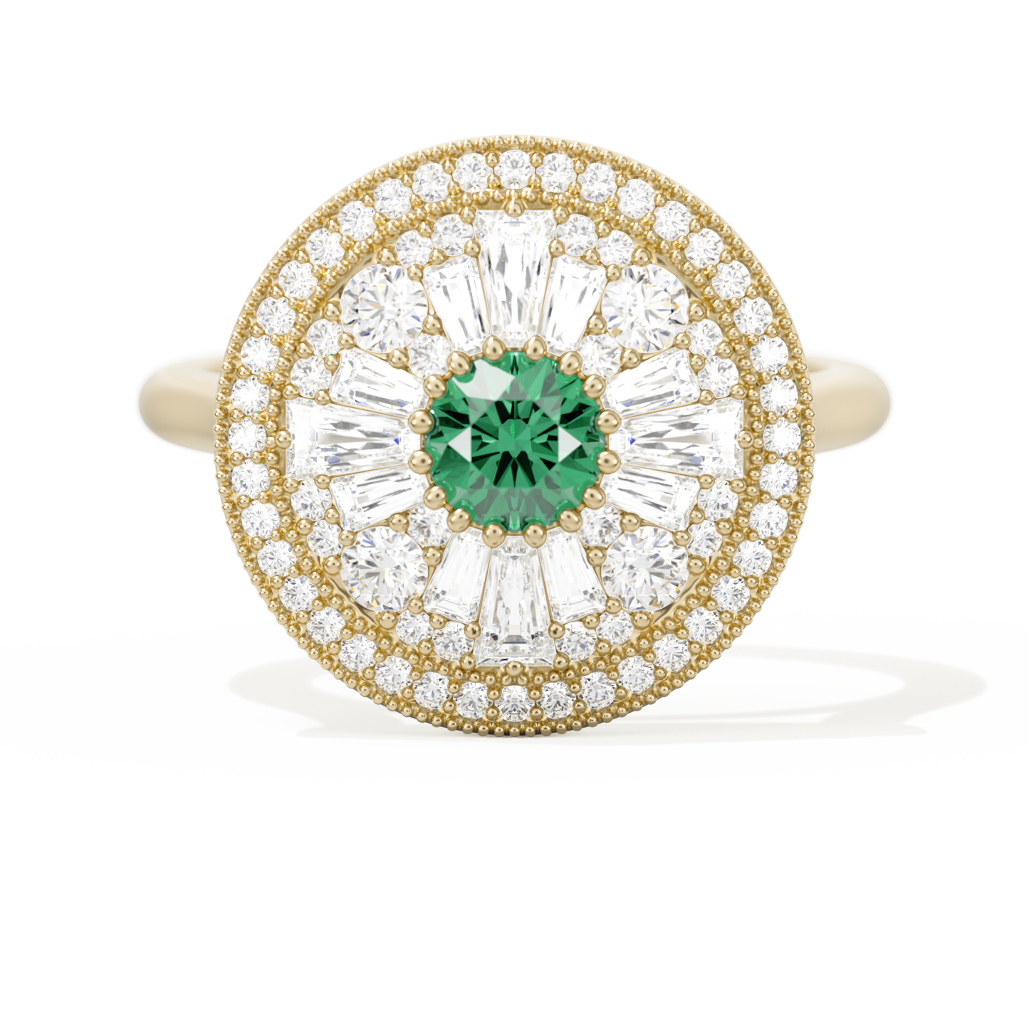 Ballerina Round with Halo