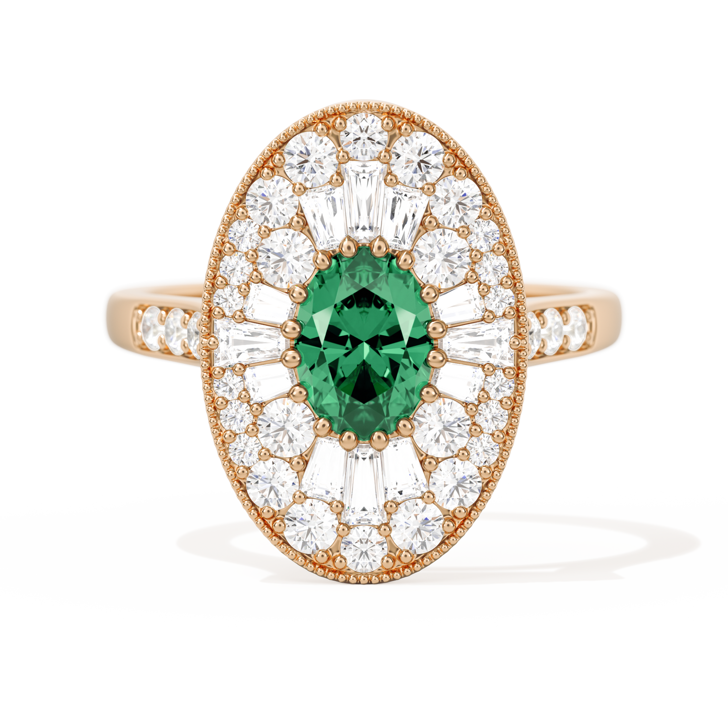 Oval Ballerina Oval Center