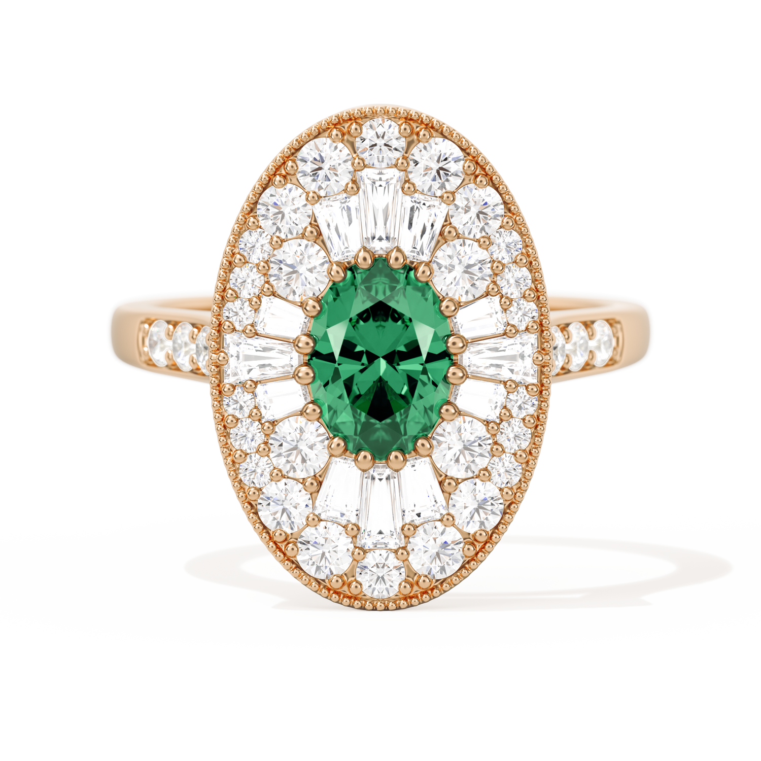 Oval Ballerina Oval Center