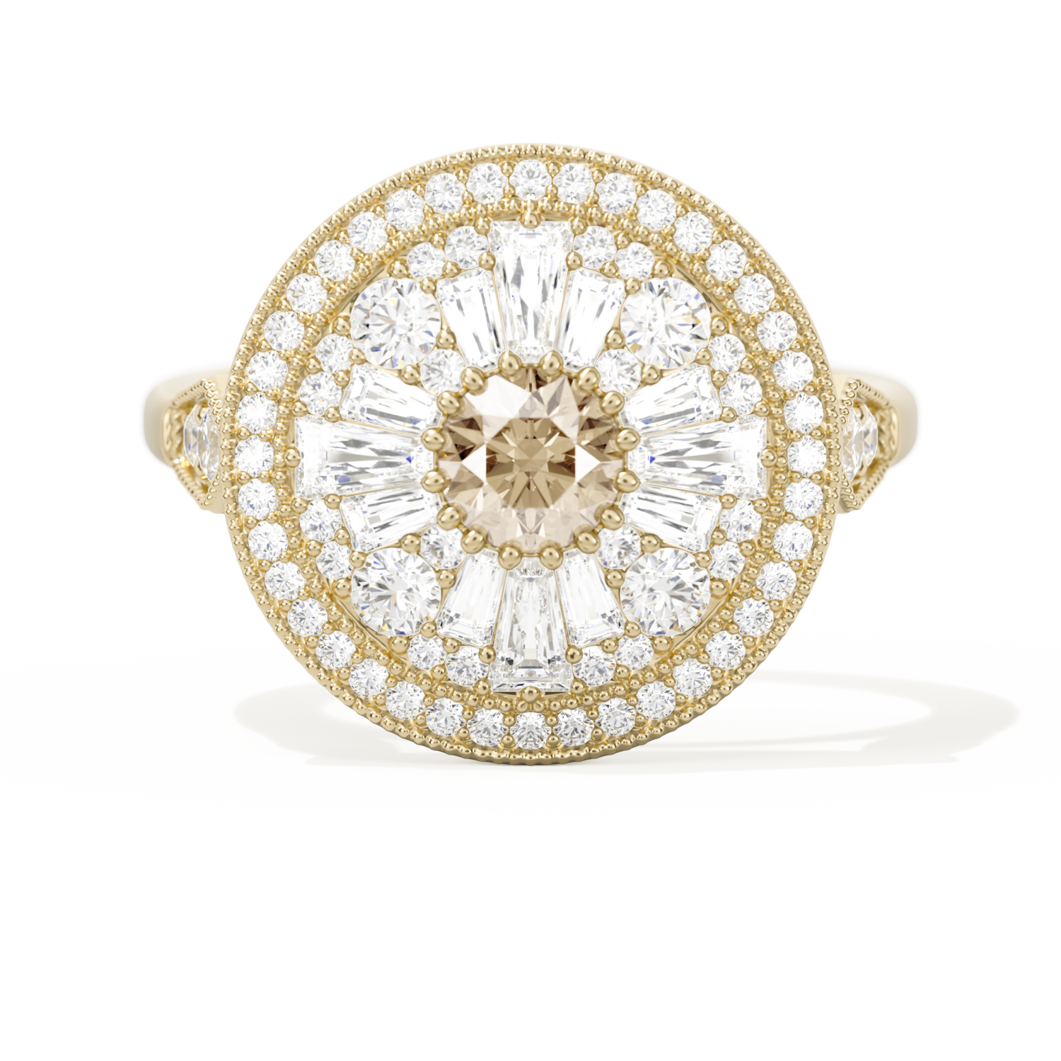 Ballerina Round with Halo