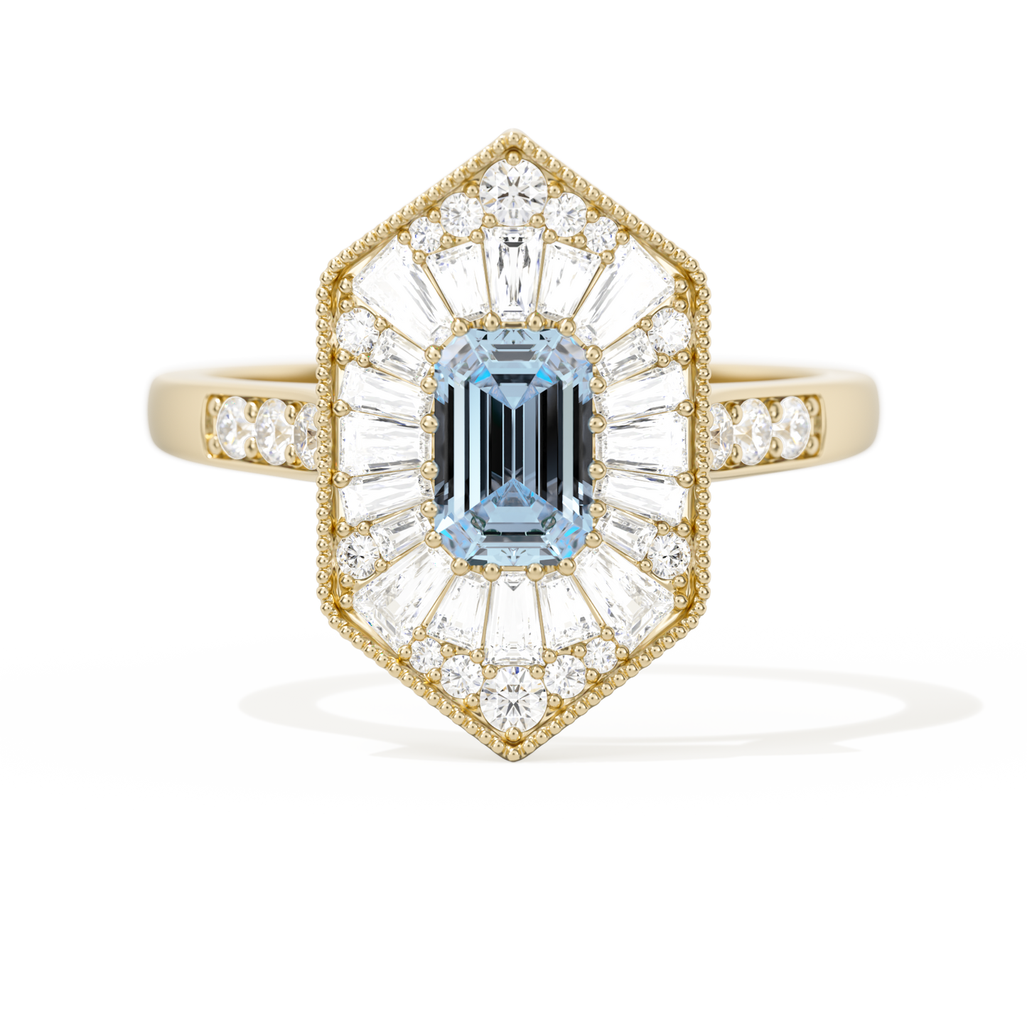 Ballerina Elongated Emerald
